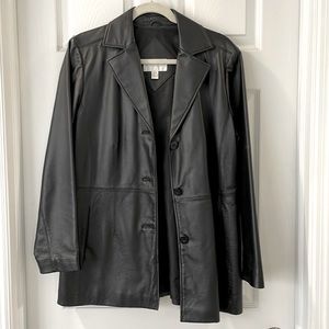 Worthington Genuine leather jacket- Women’s M